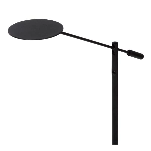 Lucide ANSELMO - Lampadaire / lampe de lecture - Ø 25 cm - LED Dim. - 1x9W 3000K - Noir - détail 3